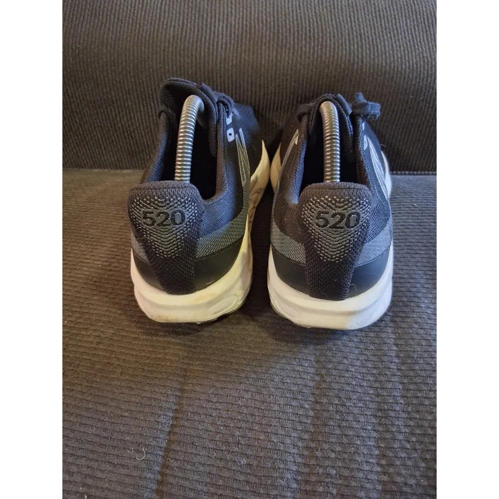 New Balance Fresh Foam 520 v9 Black Silver Men Running Shoes M520LK9 9.5 4E Wide